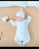 哈尼天空【孕妈有礼】新生婴儿连体衣纯棉衣服初生满月宝宝秋季哈衣爬服 星兔云 【赠同款胎帽】 66cm 实拍图