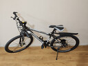 金武端自行车成人山地车公路赛车单车骑行变速超轻越野中学生初中青少年 旗舰版-辐条轮-黑白色 26寸21速 实拍图