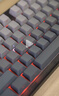狼蛛（AULA）F75三模客制化机械键盘 无线2.4g蓝牙有线gasket全键热插拔 75配列81键电竞游戏办公键盘鼠标套装 海礁黑  收割者轴 实拍图