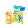 小鹿蓝蓝【零售小包装】宝宝饼干儿童饼干零食 软芯曲奇-牛奶蔓越莓味/1袋 实拍图