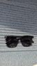 白小奢近视可戴墨镜 【亮黑偏光套镜】 开车男女款太阳镜防强光眼镜 实拍图