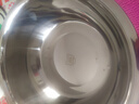 【便宜实用】不锈钢盆打蛋盆和面盆洗菜盆调料盆猪油盆子和面盆 32cm实盆一个装 实拍图