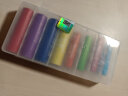 德力普（Delipow）充电电池 5号\/7号电池可充电适用于玩具\/鼠标键盘\/遥控器\/电动牙刷 （彩虹款）8节7号充电电池 实拍图