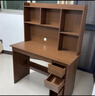立太（LEADTEK）实木书桌学习桌电脑桌书柜书架一体家用小户型转角桌学生写字桌子 【甄选加厚实木】120cm深胡桃加高款 实拍图