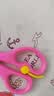 儿童剪刀小孩子宝宝剪刀幼儿园小学生圆头手工剪纸剪刀防夹手安全 【儿童剪刀】安全圆角/护套保护 老师推荐：1把装【粉色】 实拍图
