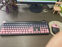 联想生态品牌异能者无线键鼠套装 轻音键盘鼠标长续航台式/小新适用 可爱女生礼物键盘鼠标黑莓粉KN520 实拍图