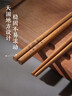 双枪天然抗菌镰叶相思木筷子 家用无漆无蜡 中式实木筷子餐具10双装 实拍图