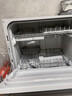 松下（Panasonic）台式洗碗机二代H1D【小尺寸大容积58L】独立烘干 80℃高温除菌 洗烘一体 软水系统 家用台面独立式 实拍图