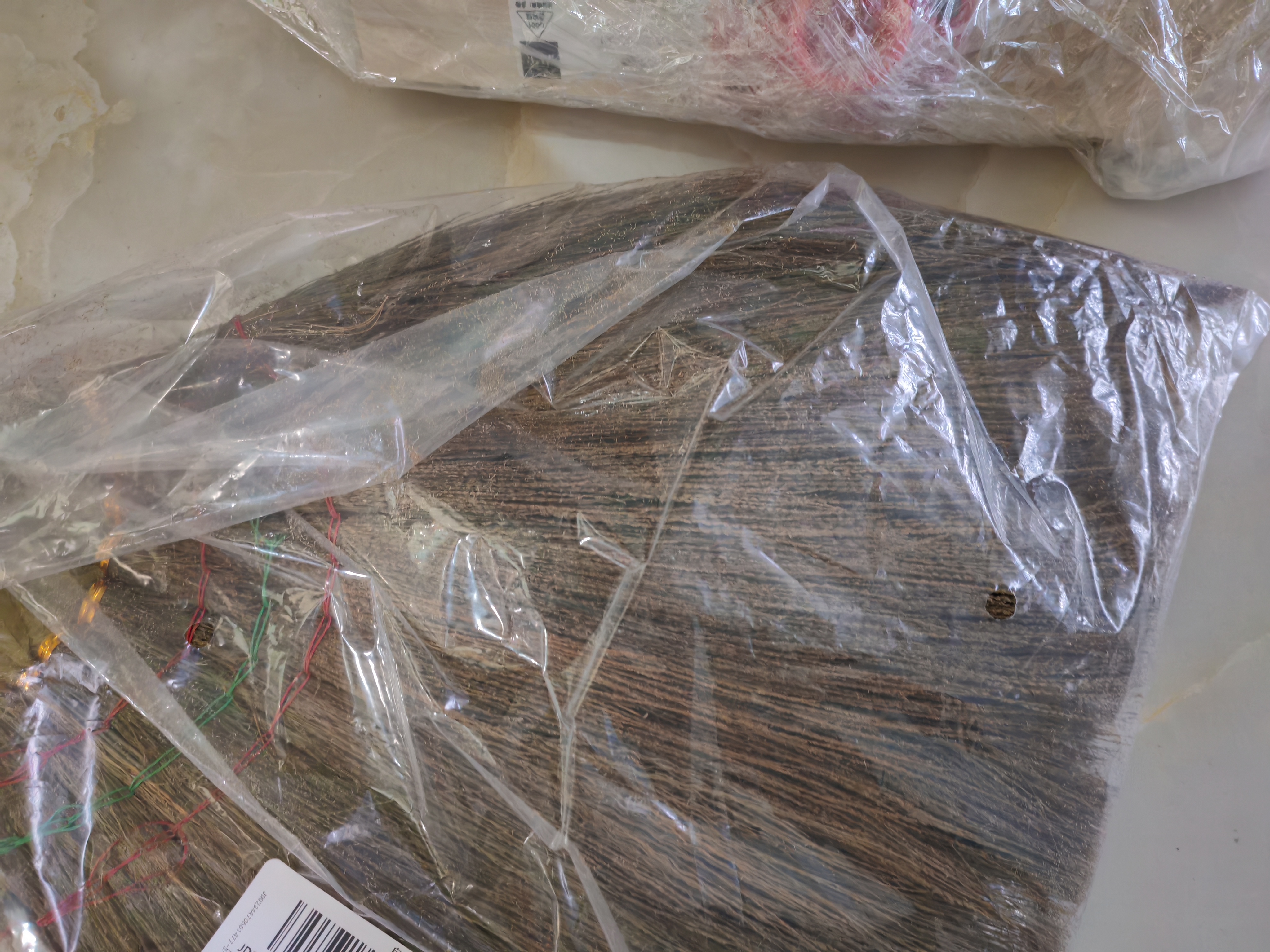 科力邦（Kelibang） 扫把 芒草白净苗植物编织小扫帚 物业工厂学校环卫家庭清洁笤帚原柄（个）KB1403 实拍图
