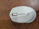 罗技（Logitech）M330 静音鼠标 无线鼠标 办公鼠标 右手鼠标 带无线微型接收器 白色 实拍图