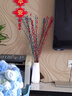 简约白色陶瓷花瓶可水培插手工仿真花器客厅卧室家用装饰 米白色季幕大号光滑款24cm 实拍图