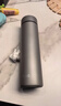 然也保温杯大学生水杯304不锈钢泡茶杯子500ml太空灰R3319 实拍图