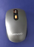 联想（Lenovo） 无线蓝牙双模充电鼠标 蓝牙5.0/3.0 便携办公鼠标人体工学设计 Howard风暴灰充电版 实拍图