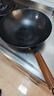 爱仕达（ASD） 炒锅精铁不易锈健康无涂层铁炒锅家用厨房炒菜锅 煤燃气明火通用 精铁炒锅丨无盖丨 32cm 实拍图