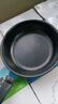 【亏本清仓】韩式麦饭石色不粘锅平底锅铁锅电磁炉不带盖 黑色小煎锅 16cm 实拍图