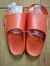 回力厚底防滑男女士凉拖室内外穿软底洗澡浴室拖鞋HL0212橙色38-39 实拍图