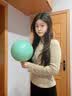 MINGJIAN美国普拉提小球25cm八爪鱼盆底肌训练球产后紧致核心恢复瑜伽球 牛油果绿/紧致盆底肌/直径25cm 实拍图