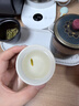 瓷牌茗茶具（cipaiming teaset）旅行茶具套装户外便携式陶瓷快客杯一壶四杯办公室功夫茶壶泡茶 黑古茗1壶4杯+罐盘+棕皮包+巾夹 实拍图
