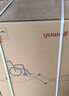 鱼跃(yuwell)手动轮椅车H059B老人半躺护理型带坐便椅餐板钢管可折叠 实拍图