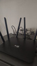 无线路由器千兆wifi6家用高速穿墙王大户型全屋wifi信号放大增强器5G双频中继器电竞漏油器 AC450黑色七天线双频【加速稳定/穿墙怪兽】送网线 实拍图