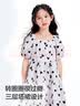 巴拉巴拉童装女童裙子儿童连衣裙夏装大童甜美泡泡袖A字塔裙印花时尚衣服 实拍图