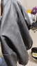 顶峰保罗（Dingfengbaoluo）美式PU皮夹克外套男春秋季宽松高级百搭时尚休闲皮衣XNY24黑色XL 实拍图