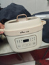 小熊（Bear）电炖锅 电炖盅 隔水炖锅 煲汤锅 炖汤盅 蒸锅 婴儿辅食锅煮粥锅燕窝炖盅隔水2-3人DDZ-D16C1 1.6L 实拍图