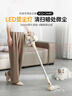 小熊（Bear）无线手持吸尘器家用便携大吸力带探照灯吸尘机 车载除尘吸尘猫狗宠物毛发软毛滚刷防缠绕XCQ-CA4R1 实拍图