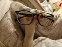 蔡司（ZEISS）镜片近视眼镜框男半框防蓝光辐射可配带散光度数眼睛女钛合金镜架 升级钛材 黑银 配康美达1.56防雾防蓝光 0-600度 实拍图