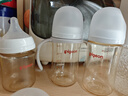 贝亲（Pigeon）PPSU宽口径双把手奶瓶240ml M号奶嘴 3个月+ AA270 实拍图