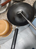 炊大皇铸铁炒锅无涂层铁锅平底炒菜锅30cm氮化防锈不挑灶典精DJ30ZT-S 实拍图