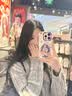 圣图朗新款17苹果16多巴胺女孩iphone15promax可爱14plus手机壳12卡通11高级感XS全包液态硅胶软13防摔套 液态硅胶-捧花女孩-古董白  iPhone 16 pro 实拍图