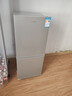 新飞（Frestec）小冰箱 冰箱小型双开门 迷你双门家用宿舍租房冷藏冷冻电冰箱节能省电 98L银【店铺热卖+省电轻音】 实拍图