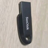 闪迪（SanDisk）64GB USB3.2 U盘 CZ550黑色 读速100MB/s 安全加密 数据恢复 学习办公电脑车载 高速大容量优盘 实拍图