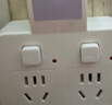 插座开关转换器插头【送货上门】卧室桌面开关多功能一转多家用学生宿舍接线板插线板多孔分控开关 一转二【纯铜+新国标】白 实拍图