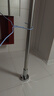 慕亚不锈钢伸缩杆晾衣杆免打孔阳台卫生间窗帘浴帘杆衣柜支撑杆晒衣杆 实拍图