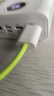 品胜苹果数据线USB to Lightning充电线快充 适用iPhone14Pro/13/12/XR/11/8手机ipad平板车载编织绿 实拍图