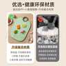双枪（Suncha）抗菌切菜板水果辅食板家用刀板塑料双面粘板砧板防霉36*23*0.7cm 实拍图