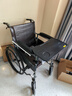 鱼跃(yuwell)手动轮椅车H059B老人半躺护理型带坐便椅餐板钢管可折叠 实拍图