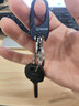 金达日美 个性腰挂钥匙扣 简约创意汽车钥匙圈链 方便型挂件锁匙扣钥匙环 2178蓝扣 实拍图