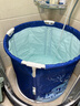妙馨思泡澡桶折叠大成年人浴缸全身洗澡桶沐浴桶家用婴儿童游泳桶坐浴盆 实拍图