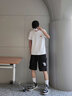 澳贝妮新疆重磅纯棉t恤男女同款中国风国潮短袖打底衫ins夏季大码半袖潮 MDGB彩虹 3XL  150-175斤 实拍图