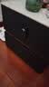 【京喜甄选】意式轻奢实木岩板床头柜卧室床边柜收纳柜整装一体柜 黑色+密码锁 宽50+深40+高50（cm） 实拍图
