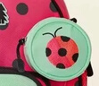 弥鹿（MiDeer）弥鹿户外功能系列幼儿背包可爱休闲旅行双肩包-小瓢虫粉(S) 实拍图