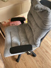 得力（deli）4900SP人体工学靠背电脑椅 舒适后仰办公椅 可升降舒棉坐垫 灰 实拍图