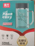 富光双层玻璃杯商务泡茶杯子 大容量男女耐热办公水杯带把黑色320ml 实拍图