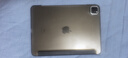 CangHua iPad Pro保护套11英寸保护壳 2022/2021/2020款通用苹果平板电脑支架三折超薄防弯防摔皮套 黑色 实拍图