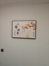 墨派餐厅装饰画现代简约饭厅横幅挂画轻奢饭厅背景墙厨房壁画免打孔 三餐四季 70*50cm【晶瓷】 实拍图