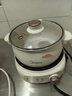 美的（Midea）电煮锅 电火锅 电热锅 电炒锅 分体式可拆洗 2.6L小电锅 学生宿舍多功能锅泡面锅 XZC2088S 配蒸笼 实拍图