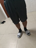 佐尚鸟短裤男夏季百搭运动冰丝裤宽松速干五分裤青年潮流休闲篮球沙滩裤 黑色+深灰 3XL-建议150-165斤左右 实拍图